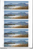 2015 Deutschland Mi. Folienblatt 49**MNH  Blick über Den Chiemsee Mit Der Fraueninsel Und Den östlichen Chiemgauer Alpen - 2011-2020