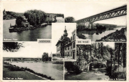 BELGIQUE - Visé - Robinson Plage - Le Pont Sur Le Meuse - Hôtel De Ville - Carte Postale Ancienne - Visé