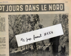 Extrait De Nord France : Sept Jours Dans Le Nord: Anzin, Avesnes, Estreux :moutons , Dunkerque:  Lille..., Format 25x32 - Periódicos - Antes 1800