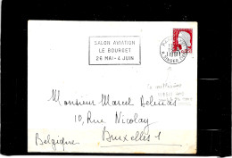 Flamme à Texte =o De Paris XVI Millésime Erroné II96II Dans Le Timbre à Date - Storia Postale