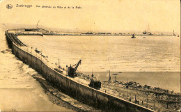 Belgique - Flandre Occidentale - Zeebrugge - Vue Générale Du Môle Et De La Rade - Zeebrugge