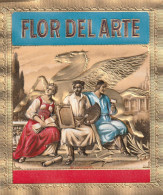 Cigar Label  No 855 Flor De Arte      Sigarenbanden Vitolas ,  Etiquette - Etichette