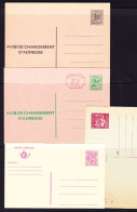 BELGIQUE, 4 Entiers Postaux  (7C427) - Other & Unclassified