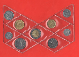 Italia Repubblica 1988 Serie 9 Valori UNC - Mint Sets & Proof Sets