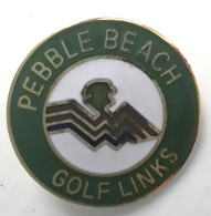 * Pebble Beach Golf Links * Kalifornien  Golfball-Marker Vintage - Sonstige & Ohne Zuordnung