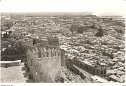 POSTAL    ALMERIA  -ESPAÑA  - VISTA GENERAL Y FORTALEZA ARABE - Almería