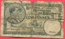 5 FRANCS B 2 - 5 Francs