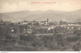 POSTAL   PONTEVEDRA  -GALICIA  - VISTA GENERAL NORTE - Autres & Non Classés