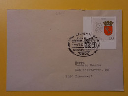 1992 FDC BUSTA  PRIMO GIORNO FIRST DAY COVER  GERMANIA GERMANY DEUTSCHE STEMMA COAT OF ARMS - 1991-2000