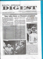 Journal NEWS Très Rare SOUTH AFRICAN DIGEST January 1978 Comment & Opinion 32 Pages - 1950-Oggi
