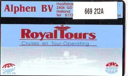 Telefoonkaart  LANDIS&GYR  NEDERLAND * RCZ.669   212a  * ROYAL TOURS * TK * ONGEBRUIKT * MINT - Private