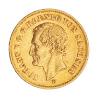 Allemagne-Royaume De Saxe-20 Mark Jean Ier 1873 Dresde - 5, 10 & 20 Mark Gold