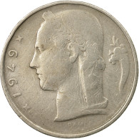 Monnaie, Belgique, 5 Francs, 5 Frank, 1949, TB+, Copper-nickel, KM:135.1 - 5 Francs