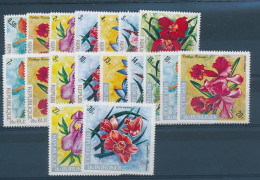Burundi - 541/551 + PA255/261 - Orchidées - 1972 - MNH - Neufs