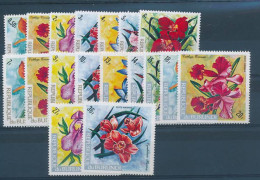 Burundi - 541/551 + PA255/261 - Orchidées - 1972 - MNH - Unused Stamps