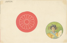 TB* Japon – Geisha Période Art Nouveau - Autres & Non Classés