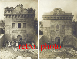 TB 2 Cartes-photos – Belfort « Travaux Du Mont », Réservoirs, Service Des Eaux - Belfort - Stadt