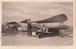 Bouguenais * Château Bougon * Le Camp D'aviation * Aéroport Aérodrome * Groupe De Poux Du Ciel * Avion - Bouguenais