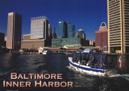 BALTIMORE, INNER HARBOR, PORT, BOAT, SKYLINE, ARCHITECTURE, UNITED STATES - Baltimore
