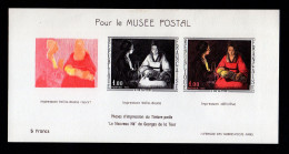 FRANCE - Feuillet Pour Le MUSEE POSTAL - Mint/Hinged