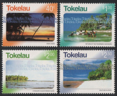 Tokelau 2004 - Mi-Nr. 343-346 ** - MNH - Natur - Landschaften - Tokelau