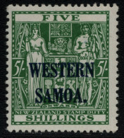 Samoa 1945 - Mi-Nr. 21 * - MH - Stempelmarke - Amerikanisch-Samoa