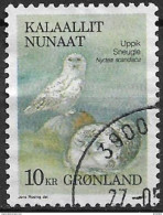 1987 Grönland Mi. 177 Used   Schnee-Eule (Bubo Scandiacus) - Oblitérés