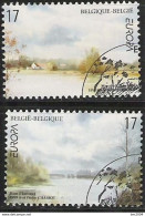 1999 Belgien     Mi. 2867-8   Used Europa: Natur -und Nationalparks - 1999