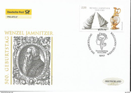 2008 Allem. Fed. Mi. 2639 FDC    500. Geburtstag Von Wenzel Jamnitzer. - 2001-2010