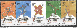 2012  Ägypten  Mi. 2478-82 **MNH. Olympische Sommerspiele, London. - Ungebraucht