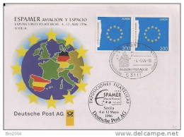 1996 Messebrief   Philaelic Exhibiton   Sevilla  Europa - 1996