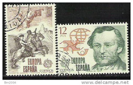 1979 Spanien      Yv. 2166-7   Mi. 2412-3 Used - 1979