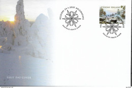 2007 Finnland Mi. 1827 FDC  Winterlandschaft An Der Haminalahti-Bucht; Von Ferdinand Von Wright - FDC
