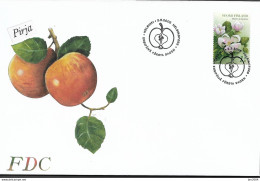 2005 Finnland Mi. 1744 FDC  Blüten Des Sommerapfels „Pirja“ (Malus Domestica) - FDC