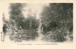 FRANCE - Chennevières - La Tour De Marne - La Marne Vers Chennevières - Carte Postale Ancienne - Chennevieres Sur Marne