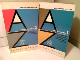 Konvolut: 2 Bände Das Fischer Lexikon - Mathematik 1 + 2. - Livres Scolaires