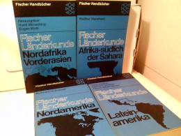 Konvolut: 4 Div. Bände Fischer-Länderkunde. - Afrika