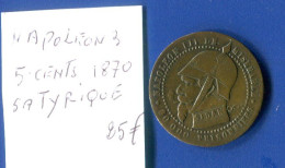 5  Cents  Napoléon 3 - 5 Centimes