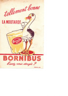 Buvard Moutarde BORNIBUS - Senape