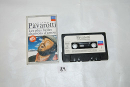 C84 K7 Cassette Audio - Pavarotti - Cassette Beta