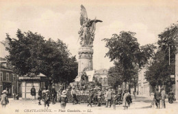 FRANCE - Châteauroux - Place Gambetta - Animé - Carte Postale Ancienne - Chateauroux