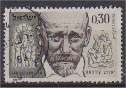 Israel N° 229 30a Olice Janusz Korczak - Gebraucht (ohne Tabs)