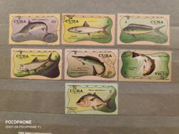 1971	Cuba	Fishes  (F60) - Gebraucht