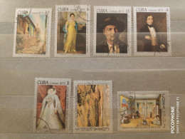 1973	Cuba	Paintings    (F60) - Oblitérés