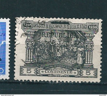 N°  1 Timbre Taxe Route Des Indes 5r Timbre Oblitéré 1898  Timbre Taxe Surimprimé Républica Portugal - Used Stamps