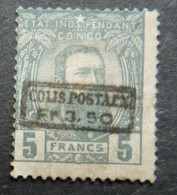 Belgian Congo Belge - 1889  : CP 5 (*). - Cote: 240,00€ - Parcel Post