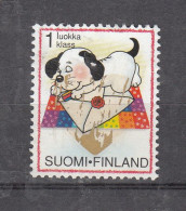 Finland 1998 Mi Nr 1424, Valetijnsdag, Hond, Dog - Gebruikt