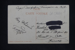 CRETE - Mention Manuscrite "  Corps D'Occupation Français En Crète " Sur Carte Postale Pour Cette En 1903  - L 147950 - Autres & Non Classés