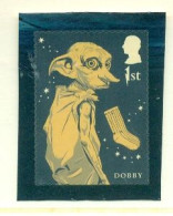 Great Britain 2023 Harry Potter Dobby The House-Elf 1st From Fan Sheet Self-adhesive MNH - Non Classés