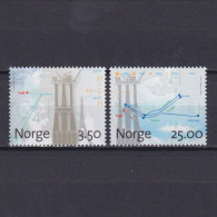 NORWAY 1996, Mi# 1211-1212, The Troll Offshore Gasfield, Industry, MNH - Gas